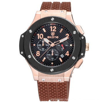 2017 most popular sport style real chronograph private label watch low moq